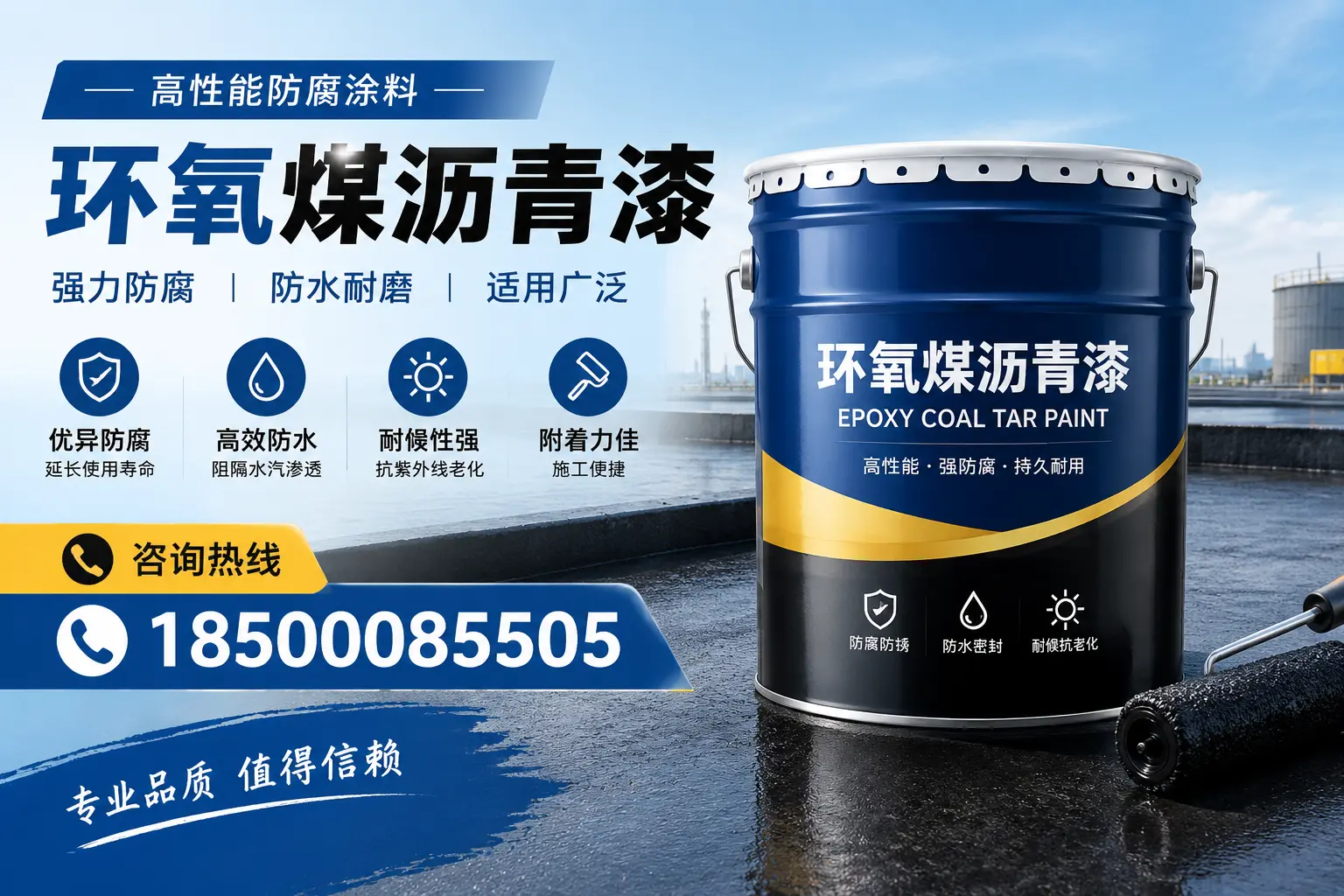 环氧煤沥青漆的主要成分与功能，长春用户深度了解